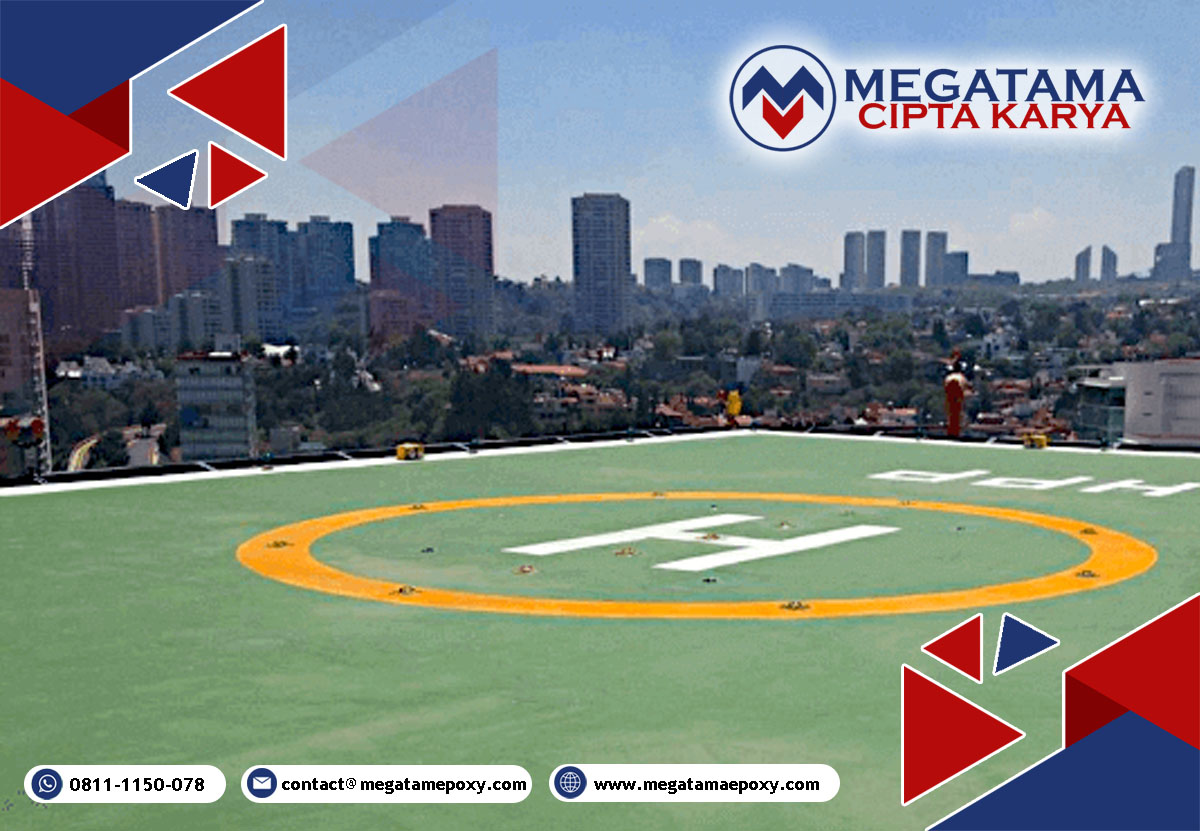 Jasa Epoxy Lantai Helipad