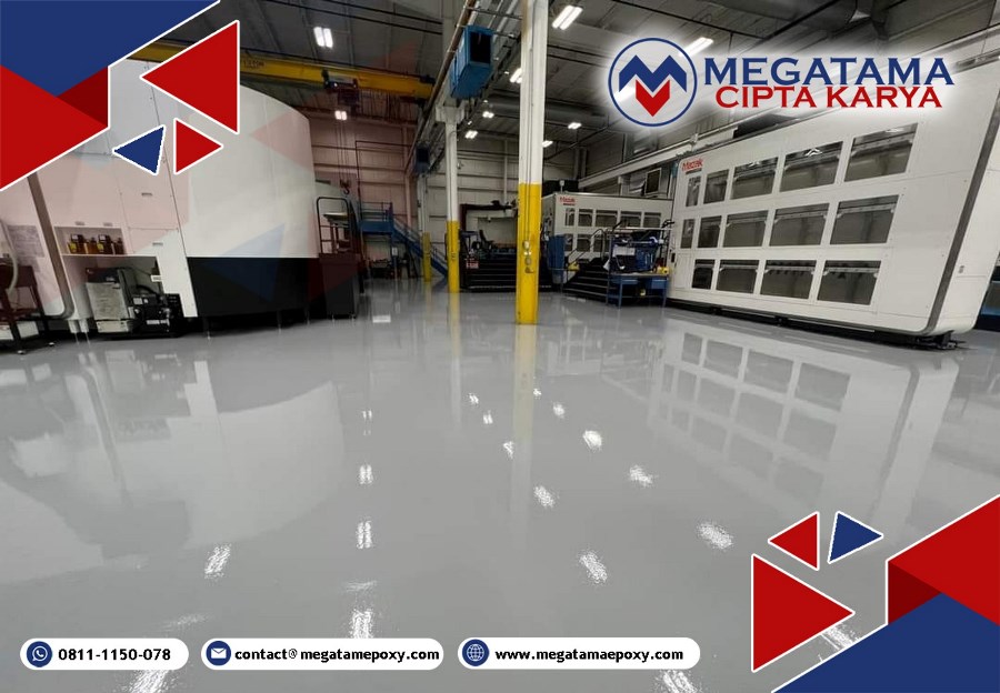 Jasa Epoxy Lantai Pabrik Mobil