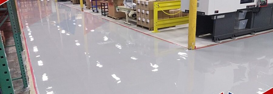 Jasa Epoxy Lantai Gudang Ekspedisi