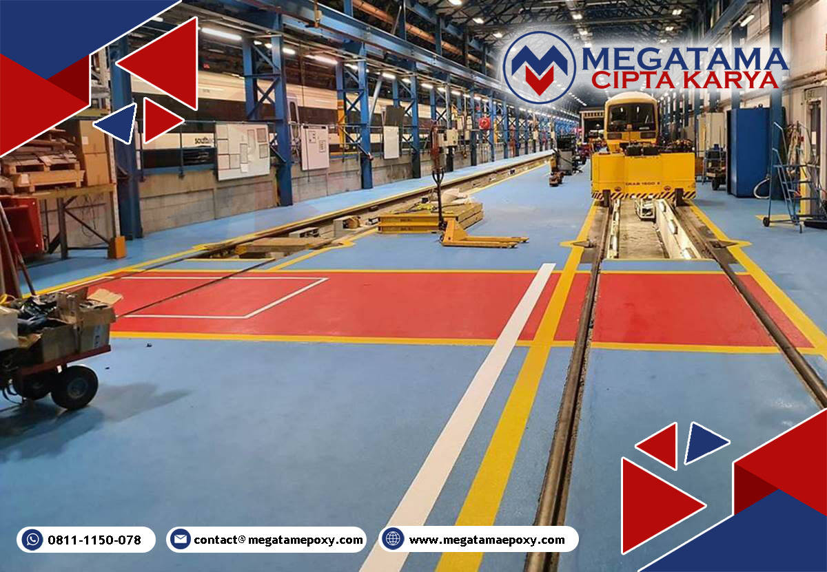 Jasa Epoxy Lantai Stasiun