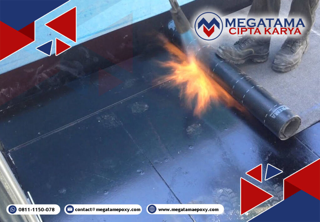 Jasa Waterproofing Membrane Bakar