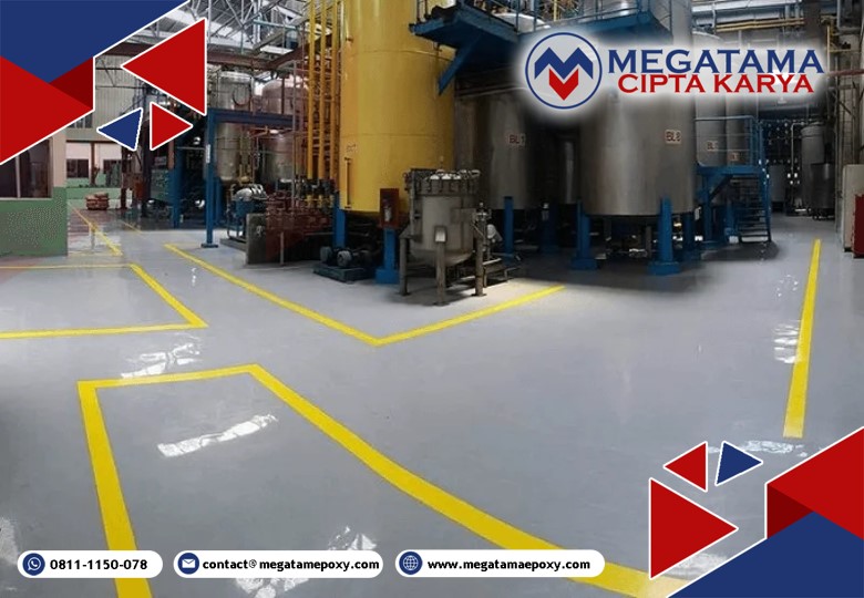 jasa epoxy lantai pabrik minyak