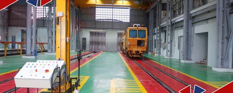 jasa Epoxy Lantai Pabrik Kereta