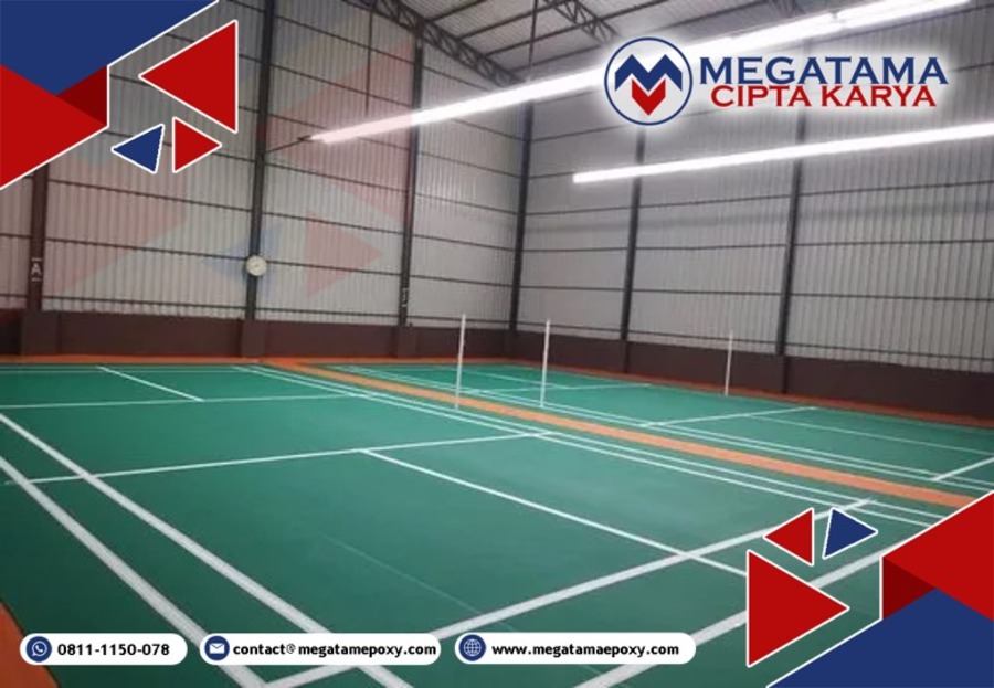 Jasa Cat Lapangan Bulutangkis
