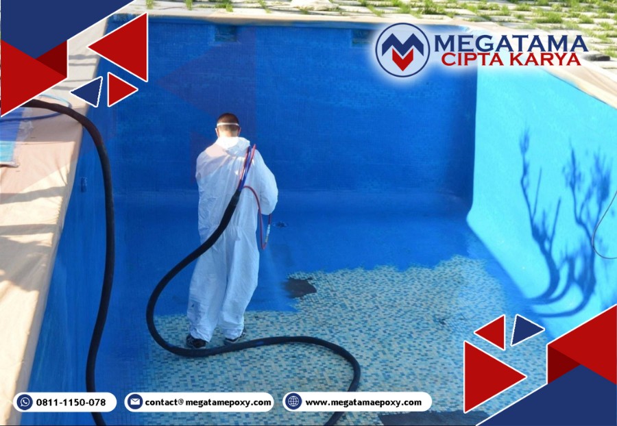 Ahlinya waterproofing kolam renang