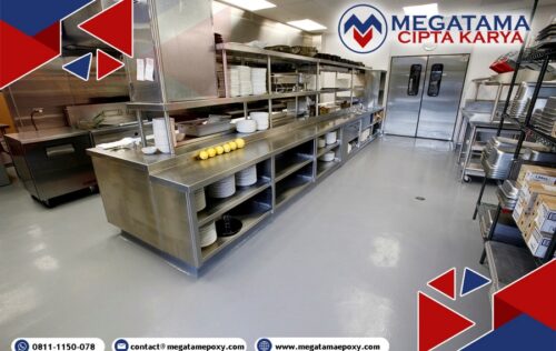 lantai epoxy dapur