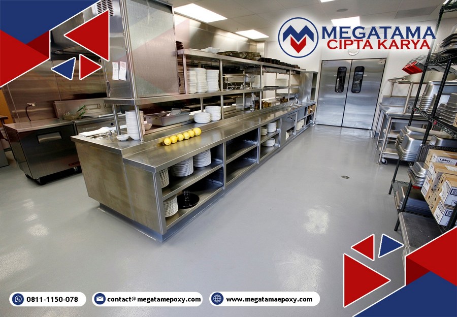 lantai epoxy dapur