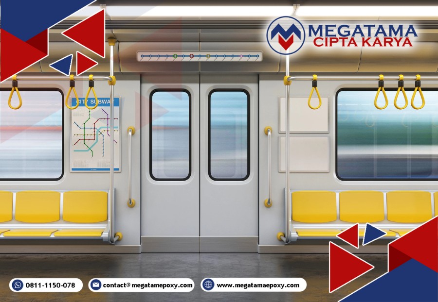 Jasa PU foam gerbong kereta