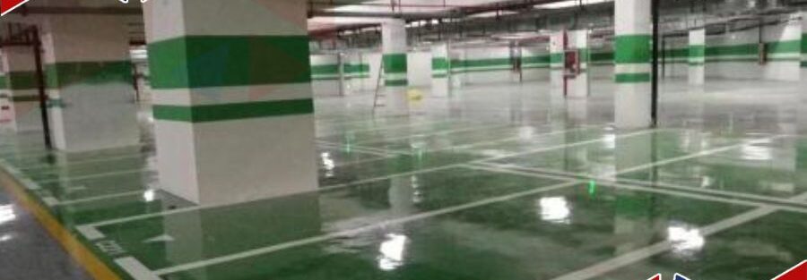 epoxy gedung parkir Pontianak