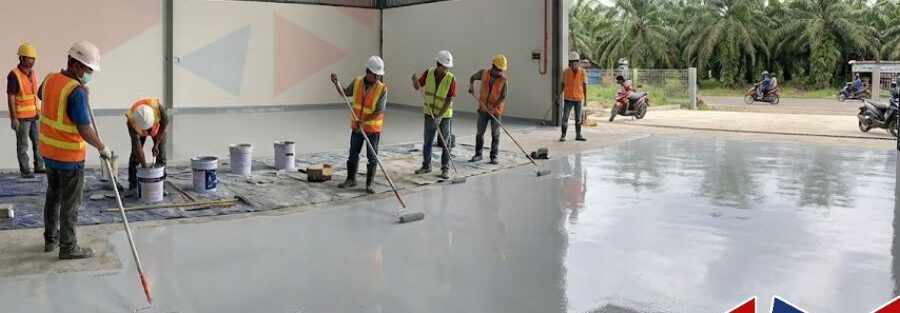 kontraktor epoxy lantai lampung
