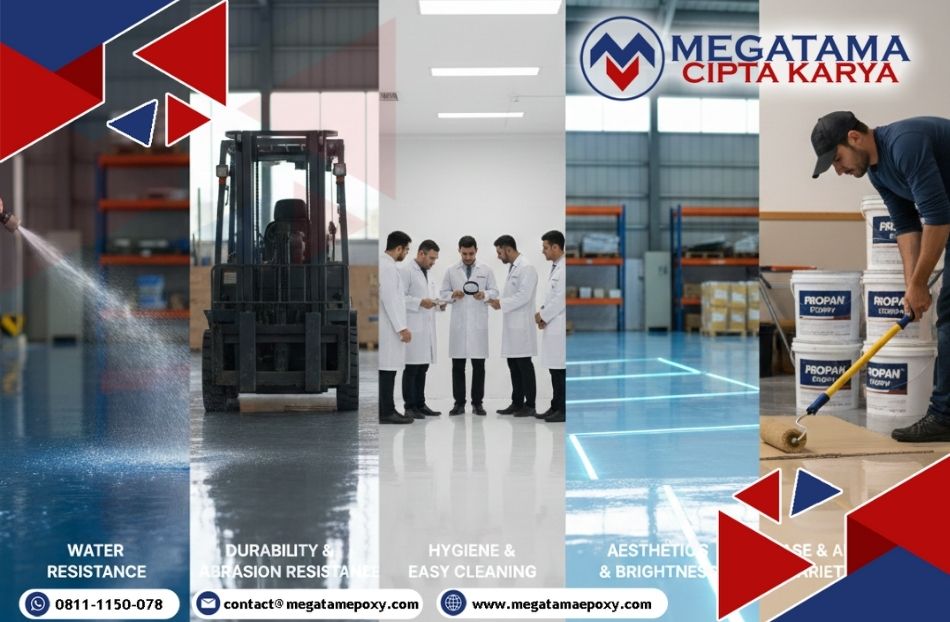 keunggulan Propan Epoxy Lantai