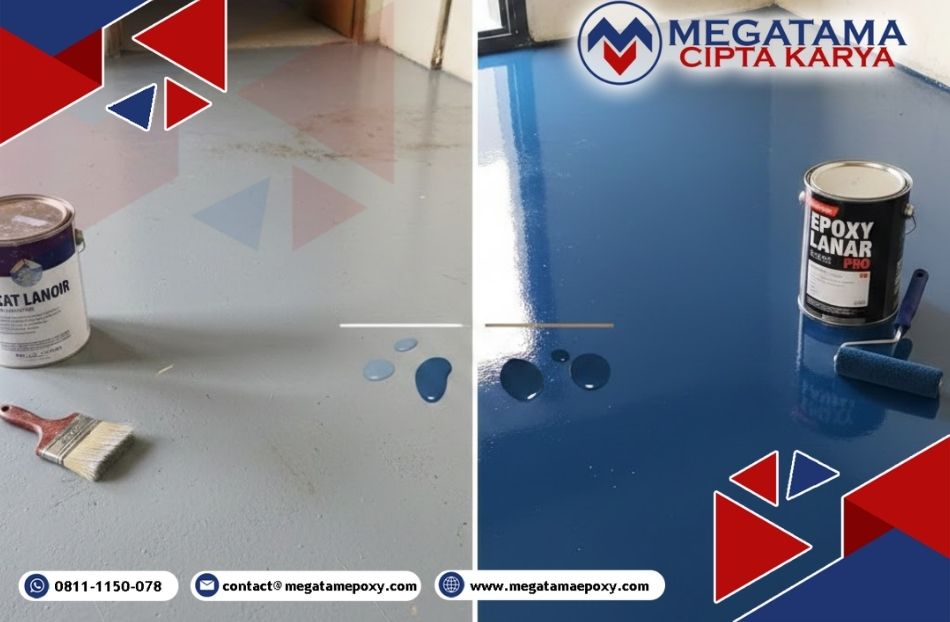Jangan Salah Pilih Ini Perbedaan Epoxy Lantai dan Cat Lantai Biasa
