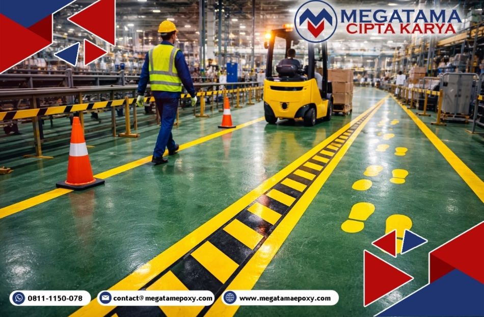 7 Fungsi Marking Line Pabrik Utama untuk Keselamatan Kerja (K3)