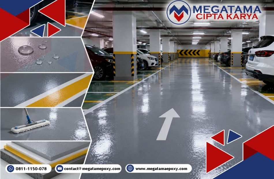 7 Keunggulan Cat Epoxy untuk Lantai Parkir Basement