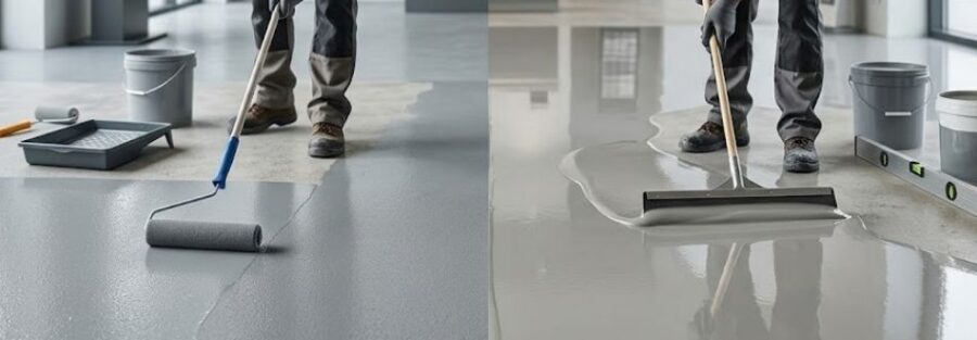 Epoxy Coating vs Self Leveling: Mana yang Lebih Cocok untuk Lantai Anda?