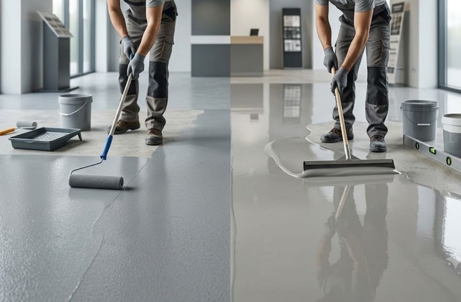 Epoxy Coating vs Self Leveling: Mana yang Lebih Cocok untuk Lantai Anda?