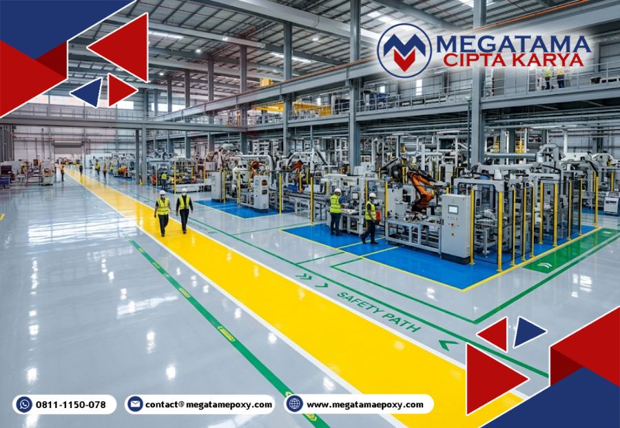 Warna cat epoxy lantai